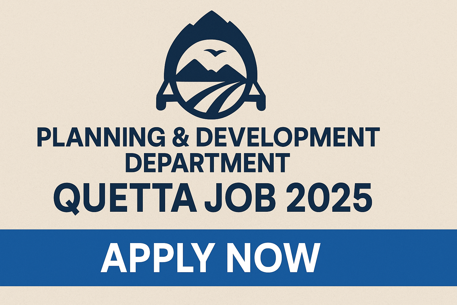 Planning & Development Department Quetta Job 2025