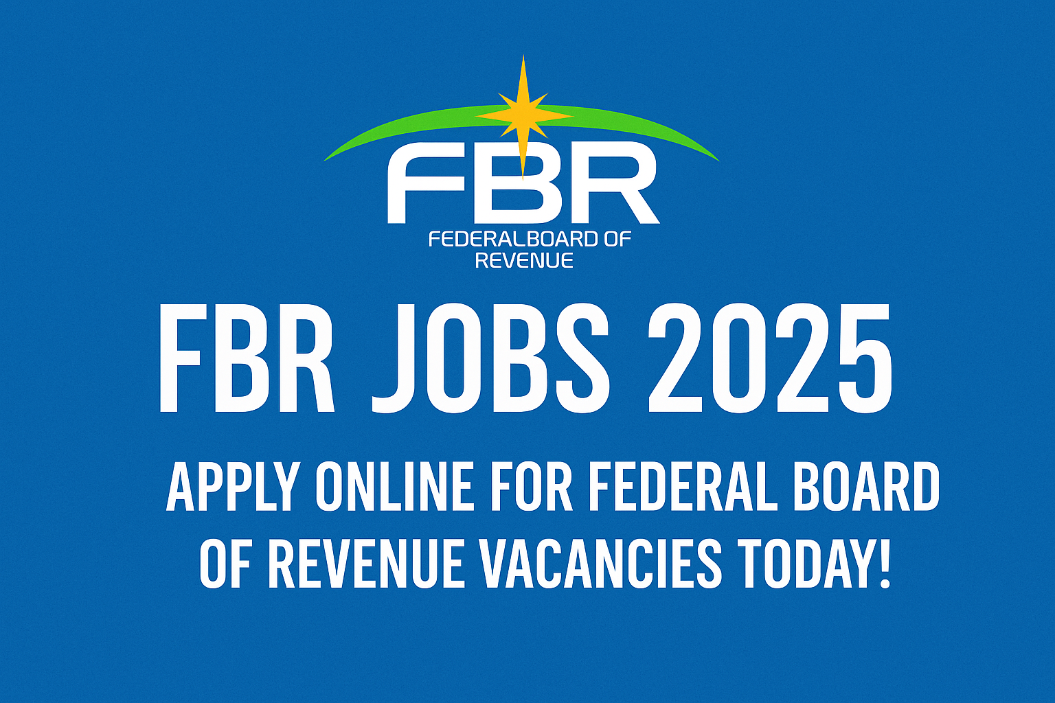 FBR Jobs 2025