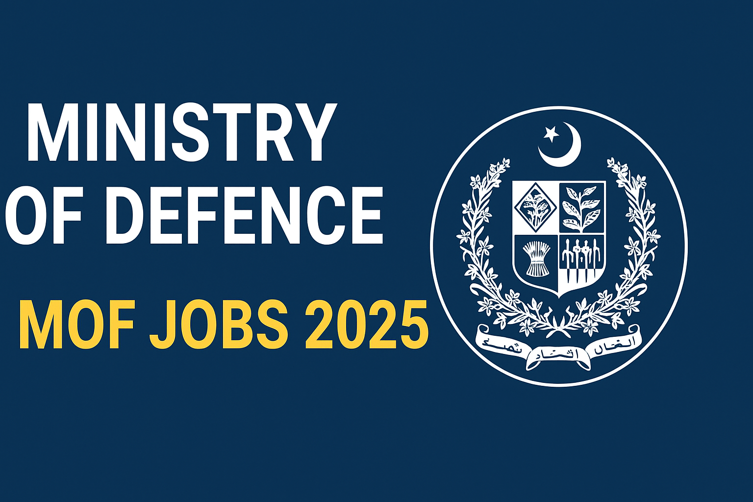 Ministry Of Defence MOF Jobs 2025
